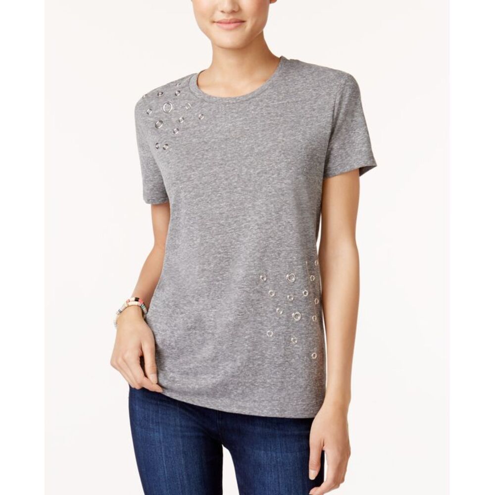 Rebellious One Juniors Embellished T-Shirt